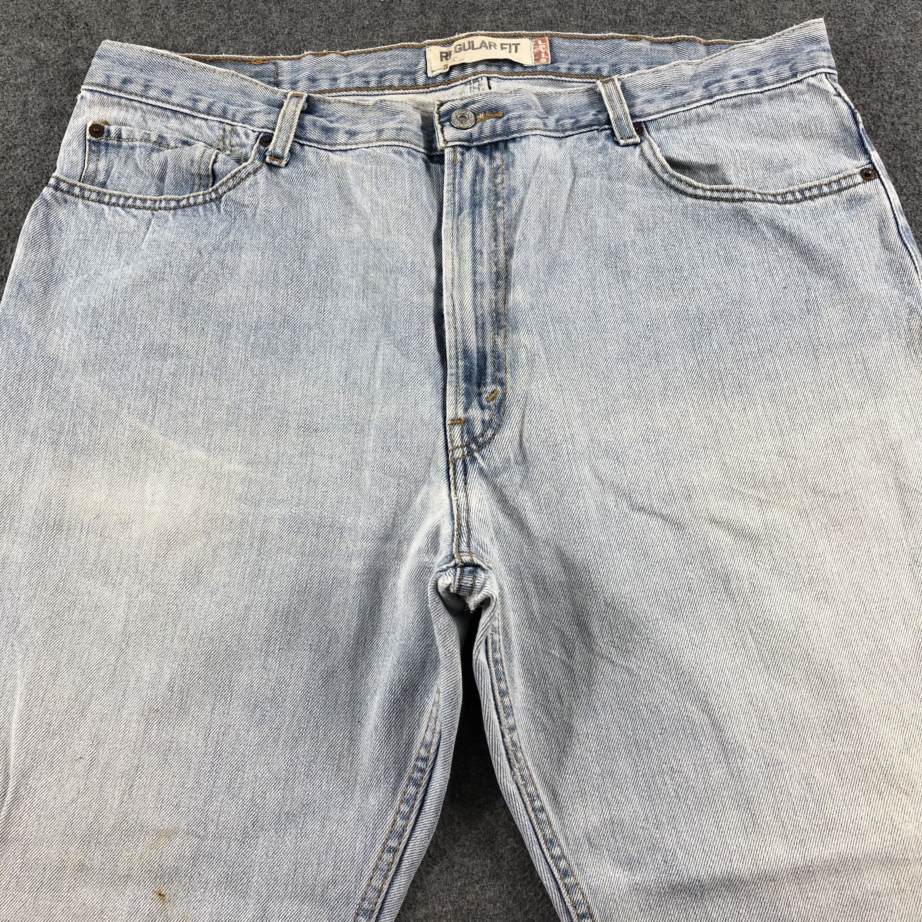 Levi's Vintage Light Wash Levis 505 Jeans-J2466 Size US 40 / EU 56 - 3 Thumbnail