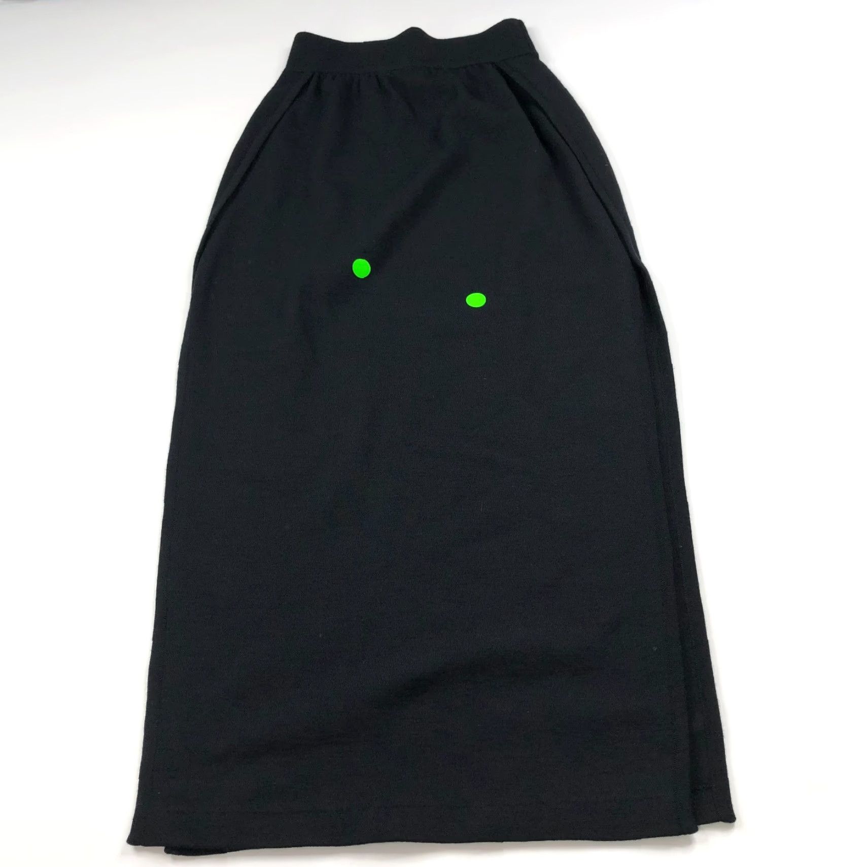 Vintage Andrea Jovine Skirt Maxi Wool 100% Black M Adult Womens Long Cotton? Size 32" / US 10 / IT 46 - 5 Thumbnail