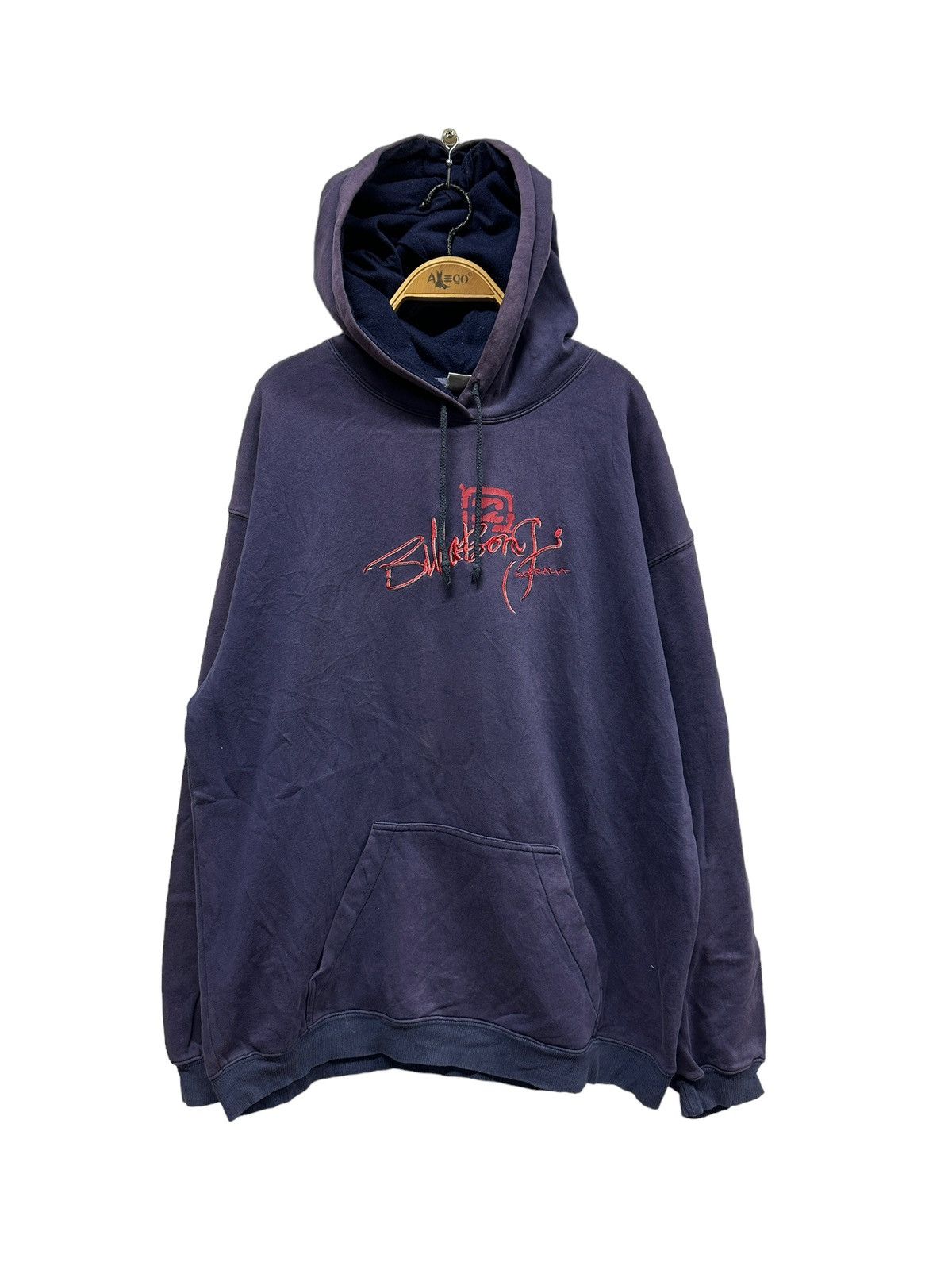 Blue billabong hoodie clearance