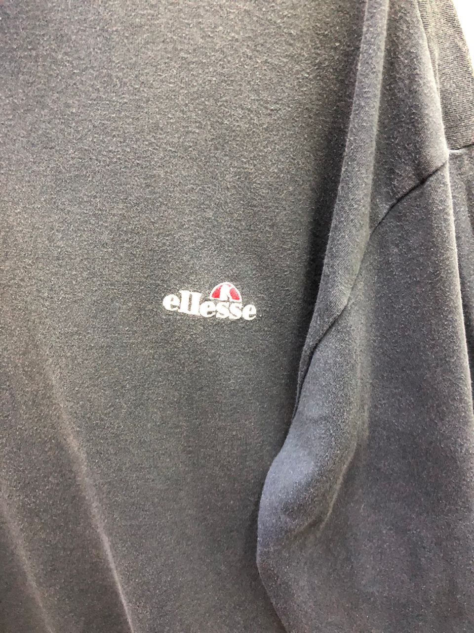 Ellesse Vintage Ellesse Half Zipper Sweatshirt Sweater Size US L / EU 52-54 / 3 - 3 Thumbnail