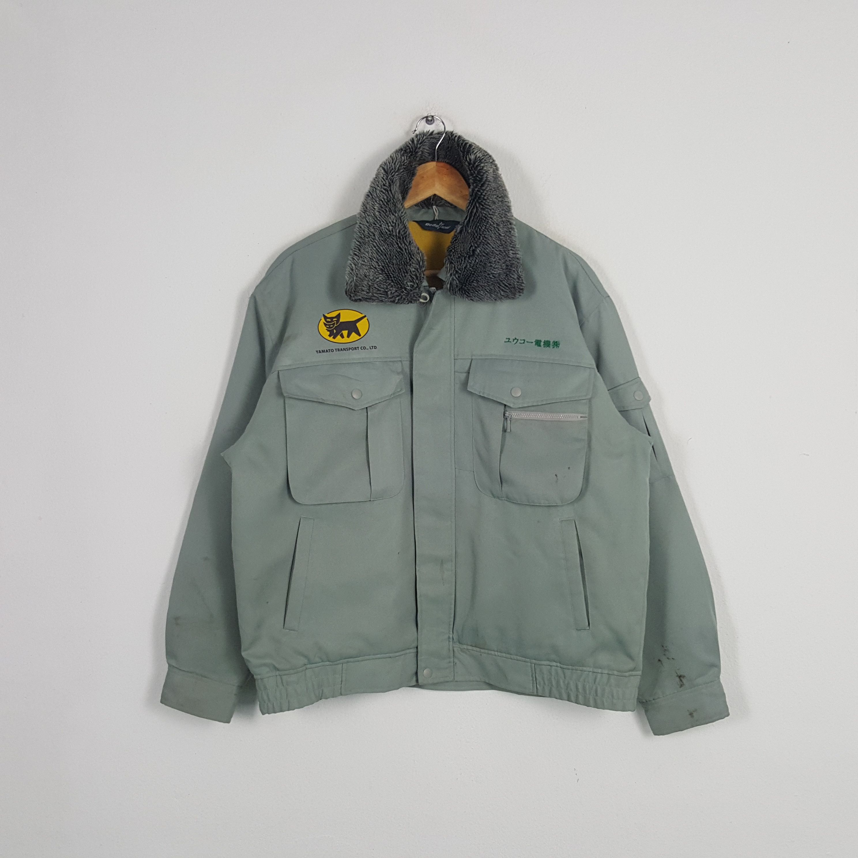 Japanese Brand Vintage Yamato Transport Japanese Worker Winter Jacket Size US XL / EU 56 / 4 - 3 Thumbnail