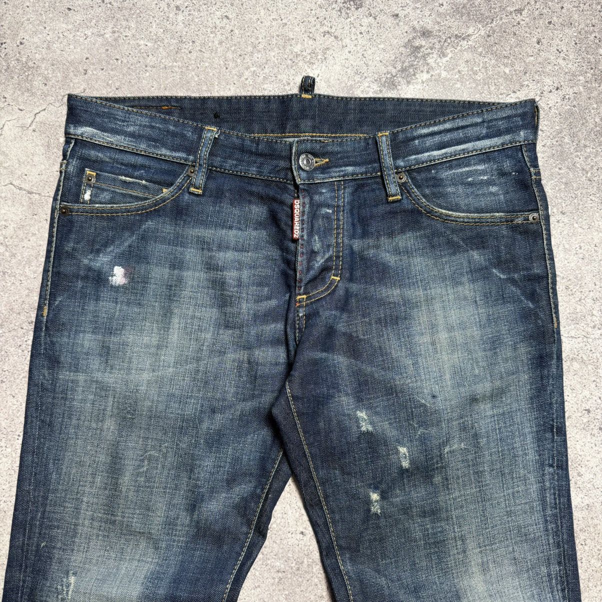 Dsquared2 Dsquared2 Distressed Slim Fit Jeans Size US 32 / EU 48 - 4 Thumbnail