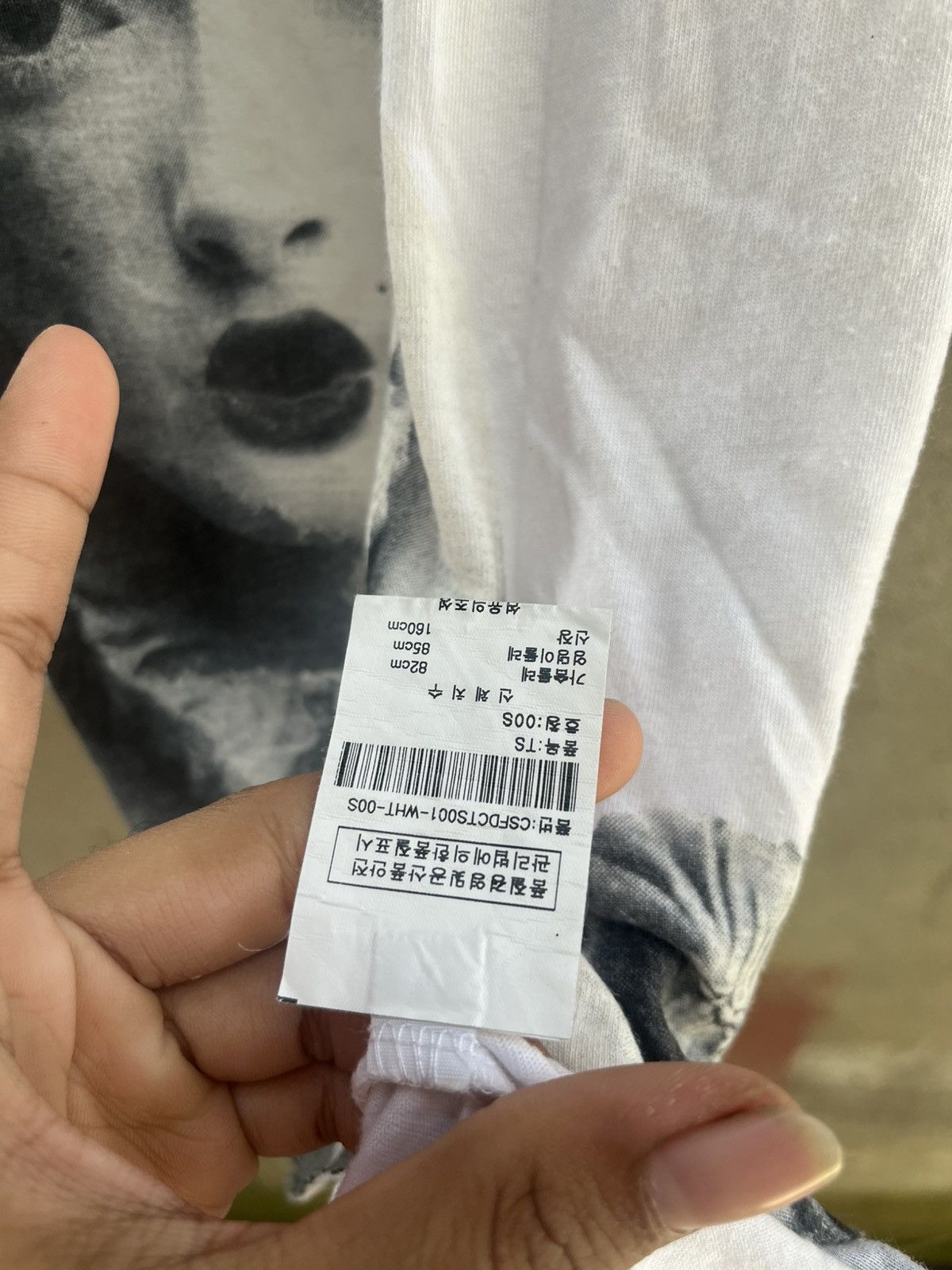 Hysteric Glamour × Japanese Brand × Le Grande Bleu (L.G.B.) Rare 🔥 Surreal Monochrome Queen Graphic Size US S / EU 44-46 / 1 - 8 Thumbnail