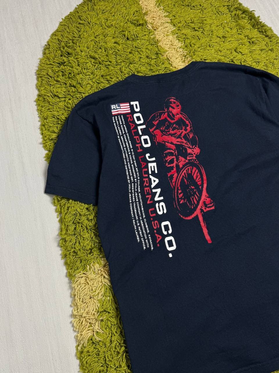 Polo Ralph Lauren × Vintage Vintage Polo Jeans Co T Shirt Size US M / EU 48-50 / 2 - 5 Thumbnail