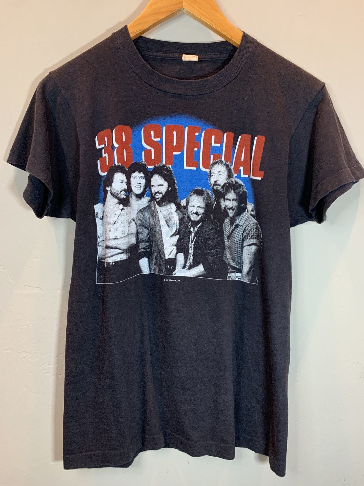 RARE* Vintage 1986 38 Special Strength In Numbers Tour Shirt