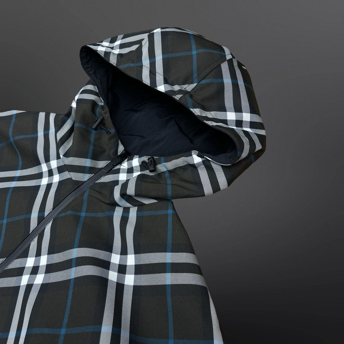 Burberry Burberry Reversible Jacket – Check / Black – Size Large Size US L / EU 52-54 / 3 - 3 Thumbnail