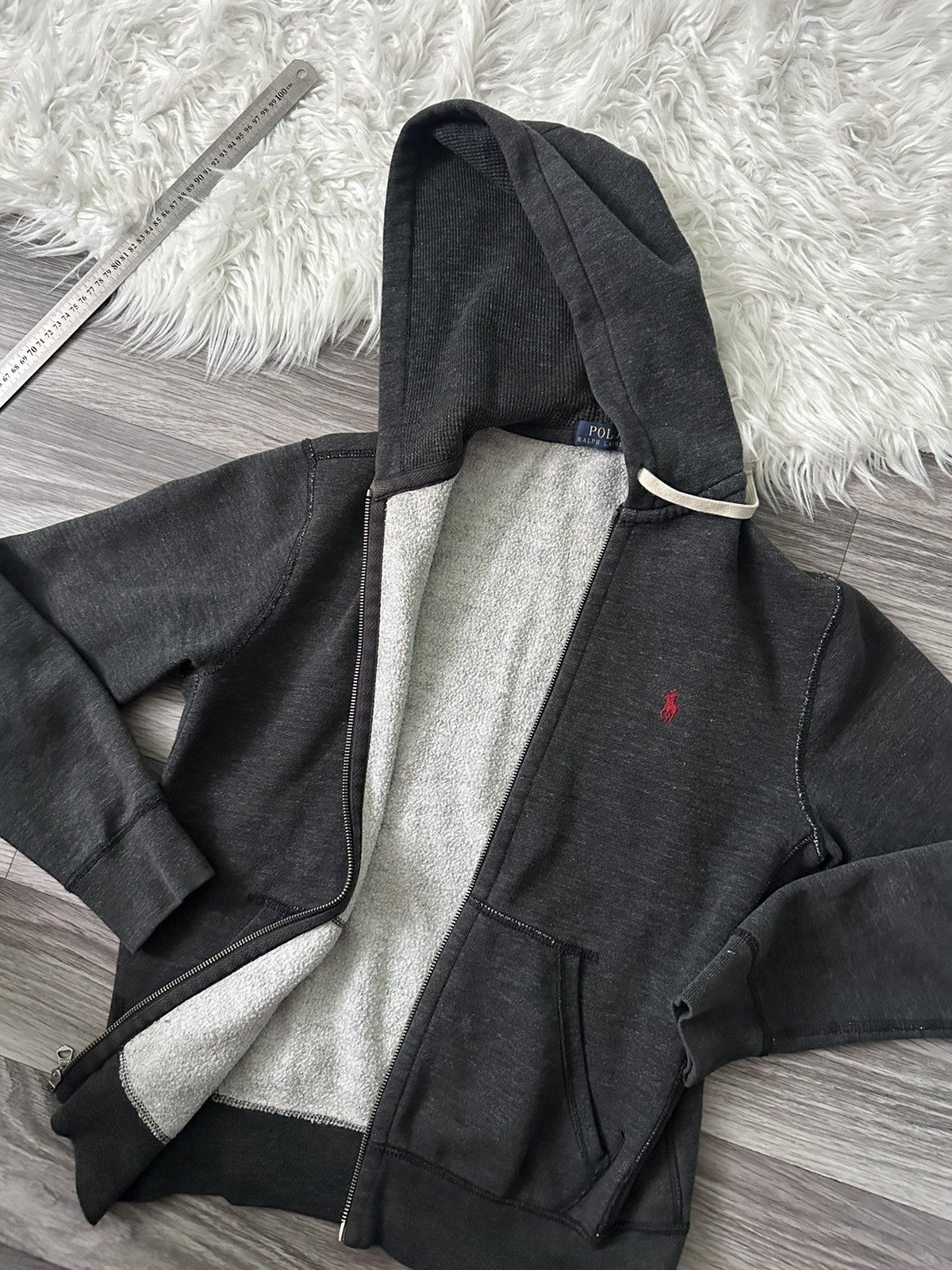 Polo Ralph Lauren Polo Ralph Lauren Grey Zip Hoodie size S hype oldmoney Size US S / EU 44-46 / 1 - 7 Thumbnail