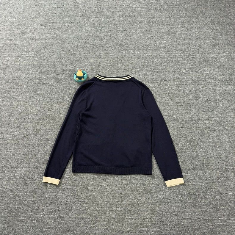 Gucci Gucci Little bee dark blue cardigan jacket 2503-Nextarrow Size US S / EU 44-46 / 1 - 7 Thumbnail