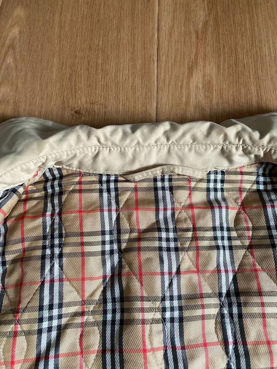 Burberry × Vintage Burberry Vintage Quilted Nova Check Jacket Size US L / EU 52-54 / 3 - 13 Thumbnail