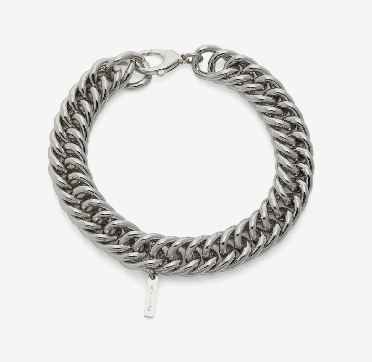 アクセサリー 1017 ALYX 9SM dual chunky chain bracelet Buy 1017 ALYX 9SM Dual Chunky Chain Bracelet 'Silver