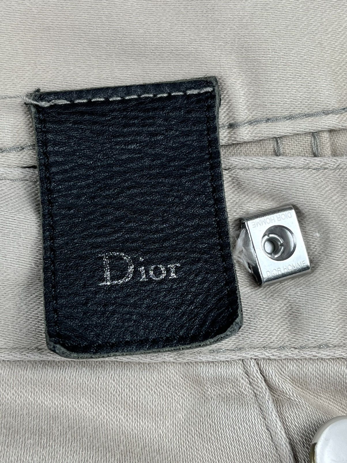 Dior Dior Homme Tan Cotton Jeans Hedi Slimane Size US 28 / EU 44 - 8 Thumbnail