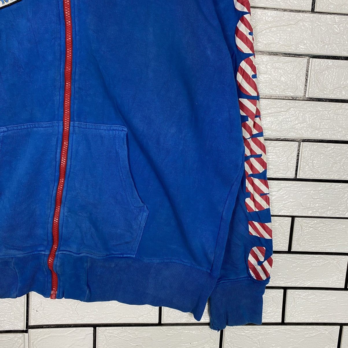 Defective Struct 📌Vintage Zipper Hoodie Defectibe Struct Punk Design Size US L / EU 52-54 / 3 - 6 Thumbnail
