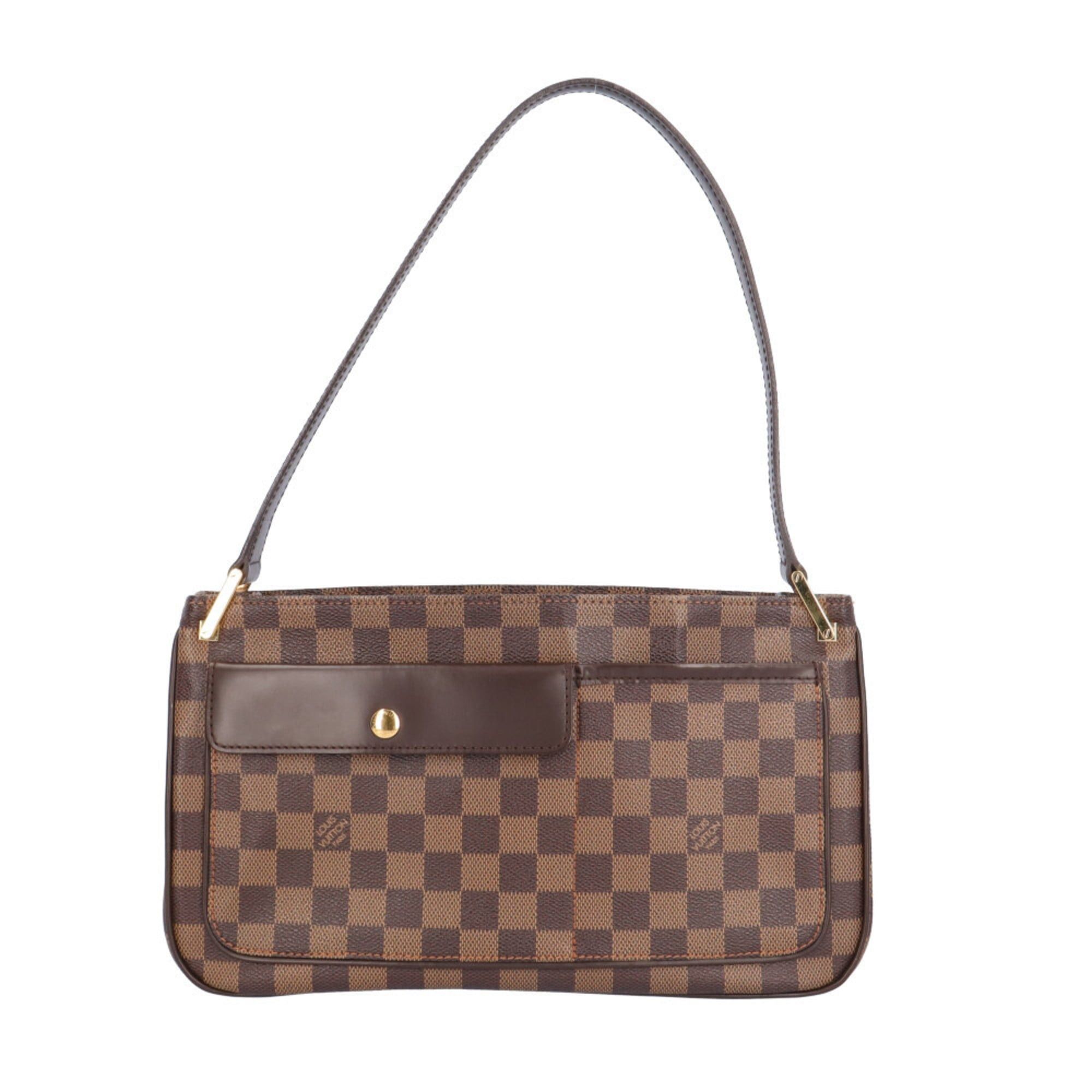 Louis Vuitton Louis Vuitton Aubagne Damier Shoulder Bag, Canvas N51129, Brown, Women's, LOUIS VUITTON, Used Size ONE SIZE - 1 Thumbnail