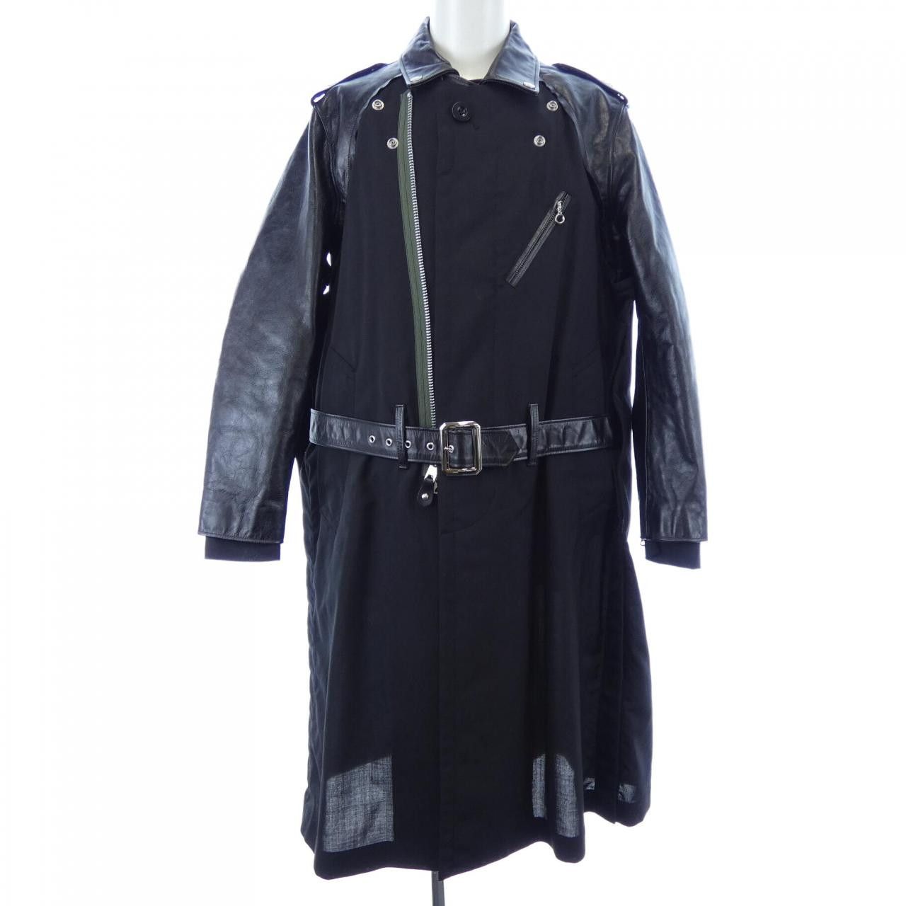 Sacai Sacai Sacai Coat Others Outerwear 22-02874M DUTY FREE for USA Size ONE SIZE - 1 Thumbnail
