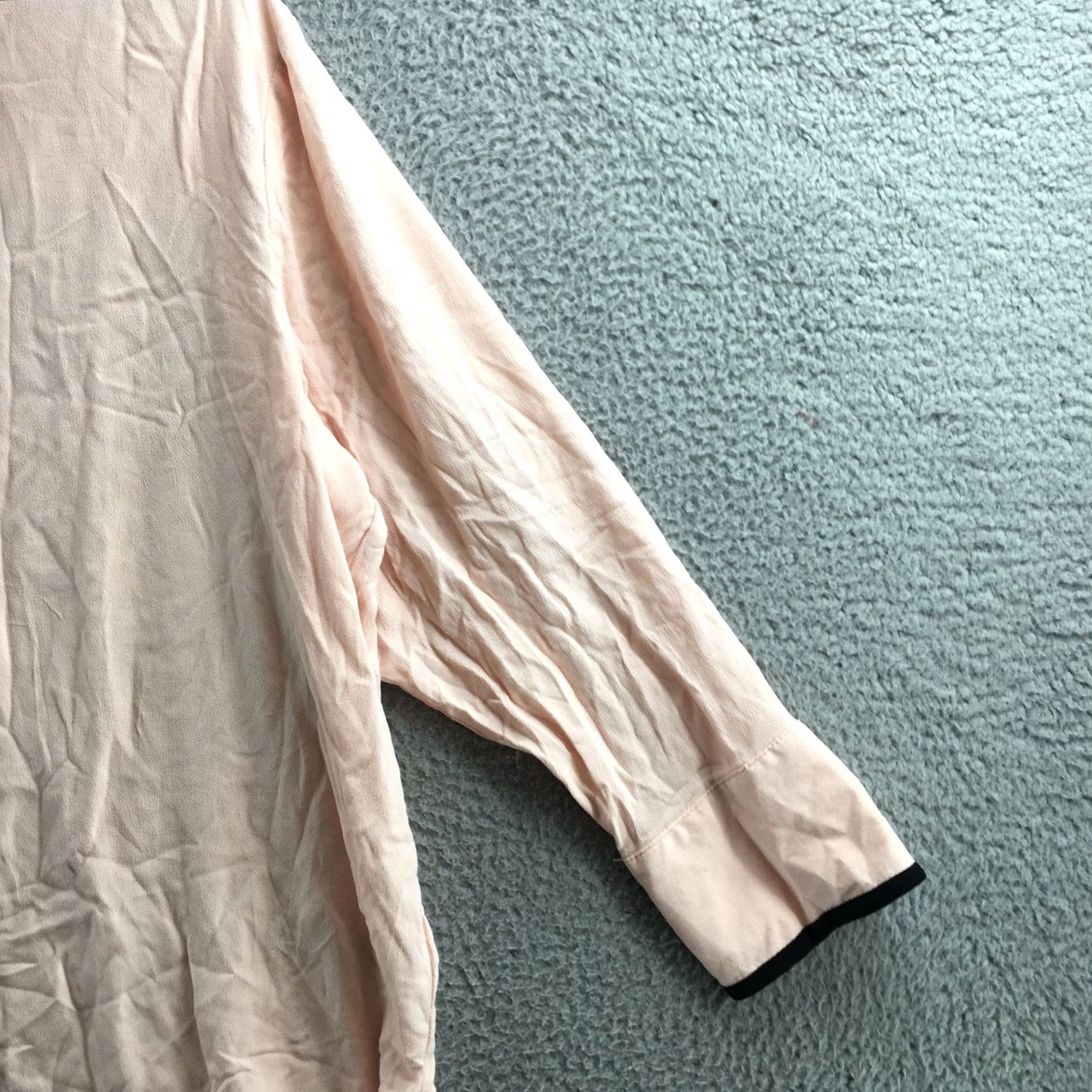 Old Navy Old Navy Shirt Womens 2X Pink Rayon Long Sleeve Collared Button Up Casual NEW Size XXL / US 16-18 / IT 52-54 - 4 Thumbnail