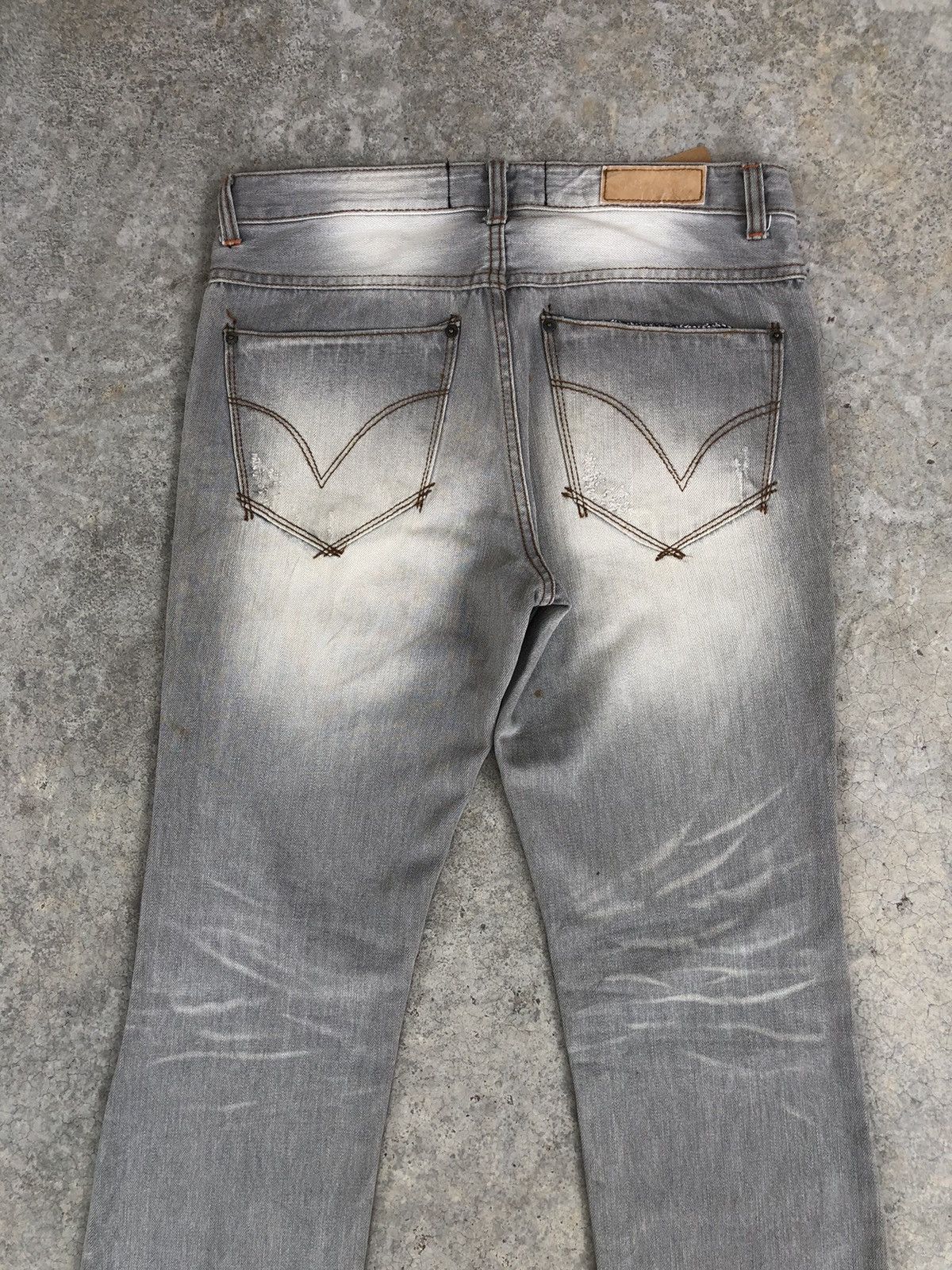 Japanese Brand Japanese Kan Tu Flared Jeans Distressed Jeans Size US 32 / EU 48 - 8 Thumbnail