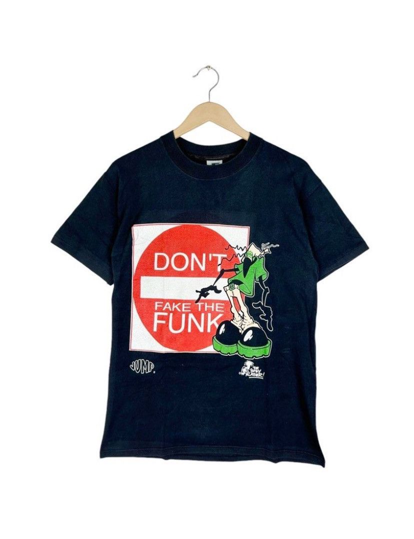 Vintage Vintage 90s Don’t Fake The Funk, Hip Hop, Rastaman , Stick Size US M / EU 48-50 / 2 - 1 Thumbnail