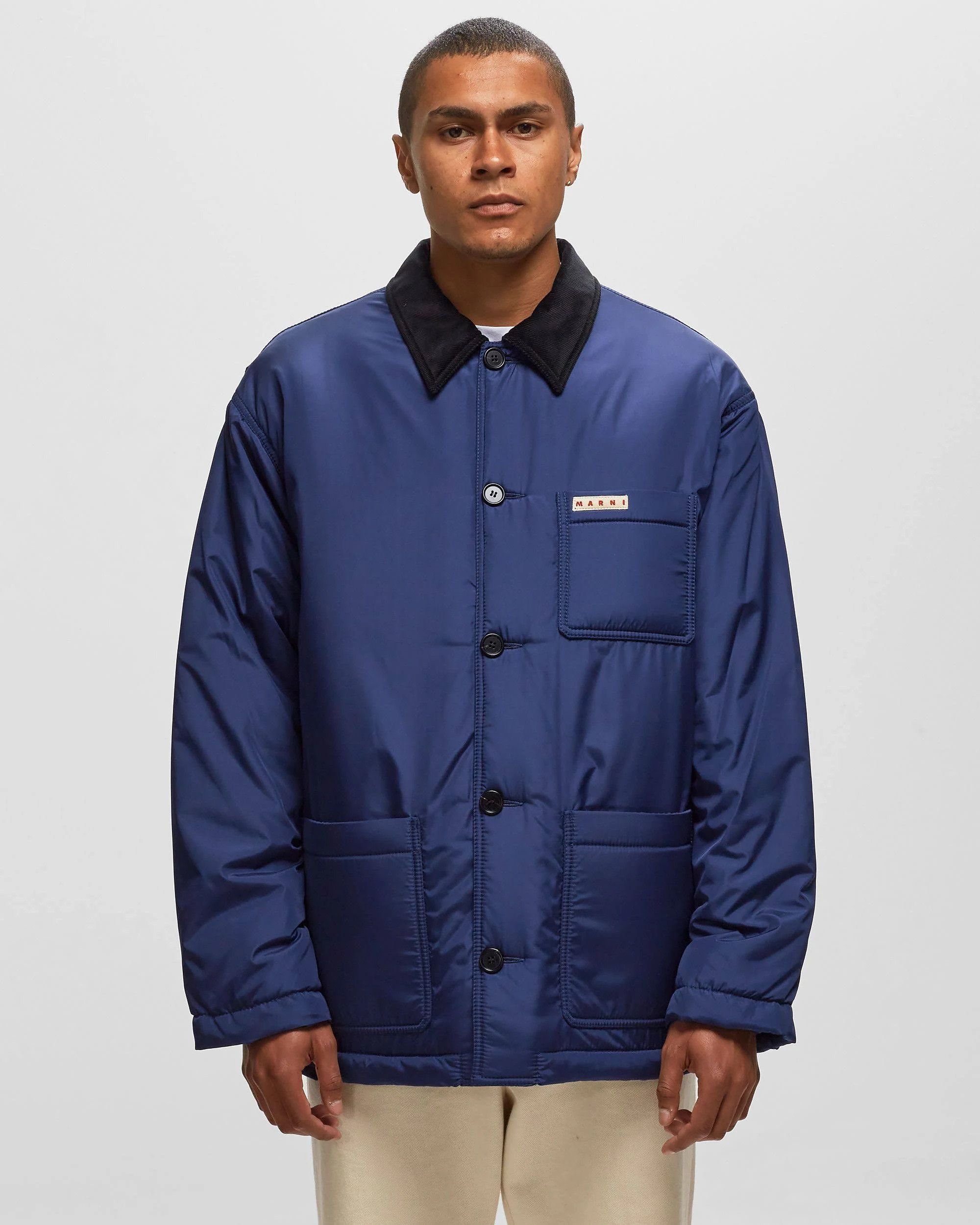 Marni o1w1db10824 Jacket in Blue Size US M / EU 48-50 / 2 - 1 Thumbnail
