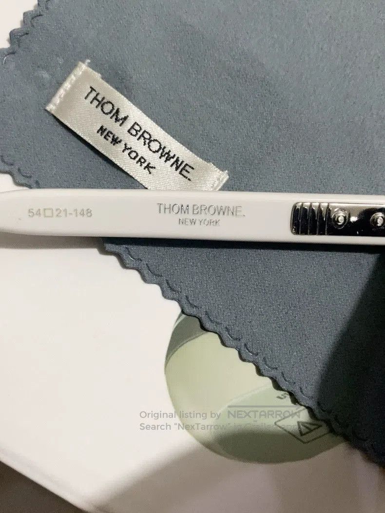 Thom Browne Thom Browne Blue and white sunglasses Size ONE SIZE - 3 Thumbnail