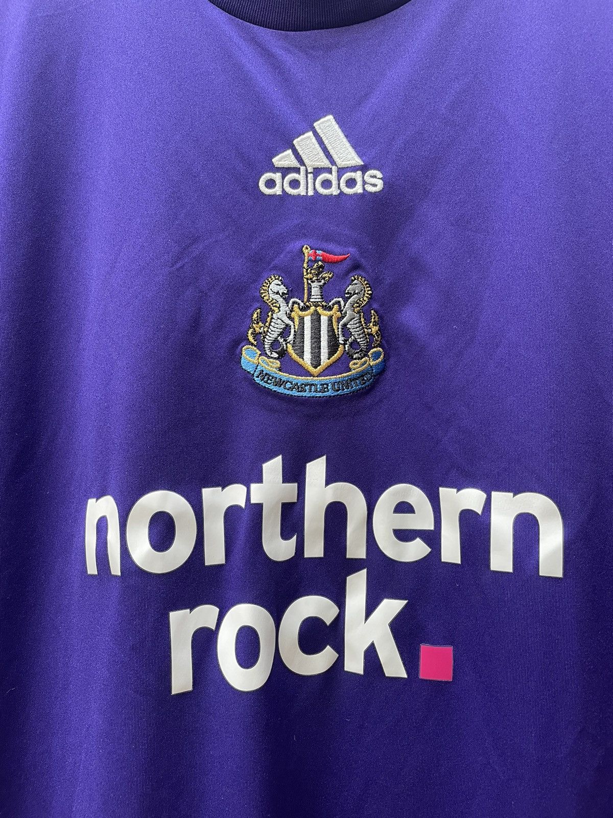 Adidas NEWCASTLE UNITED 2008 2009 AWAY FOOTBALL SHIRT SOCCER JERSEY Size US XL / EU 56 / 4 - 4 Thumbnail