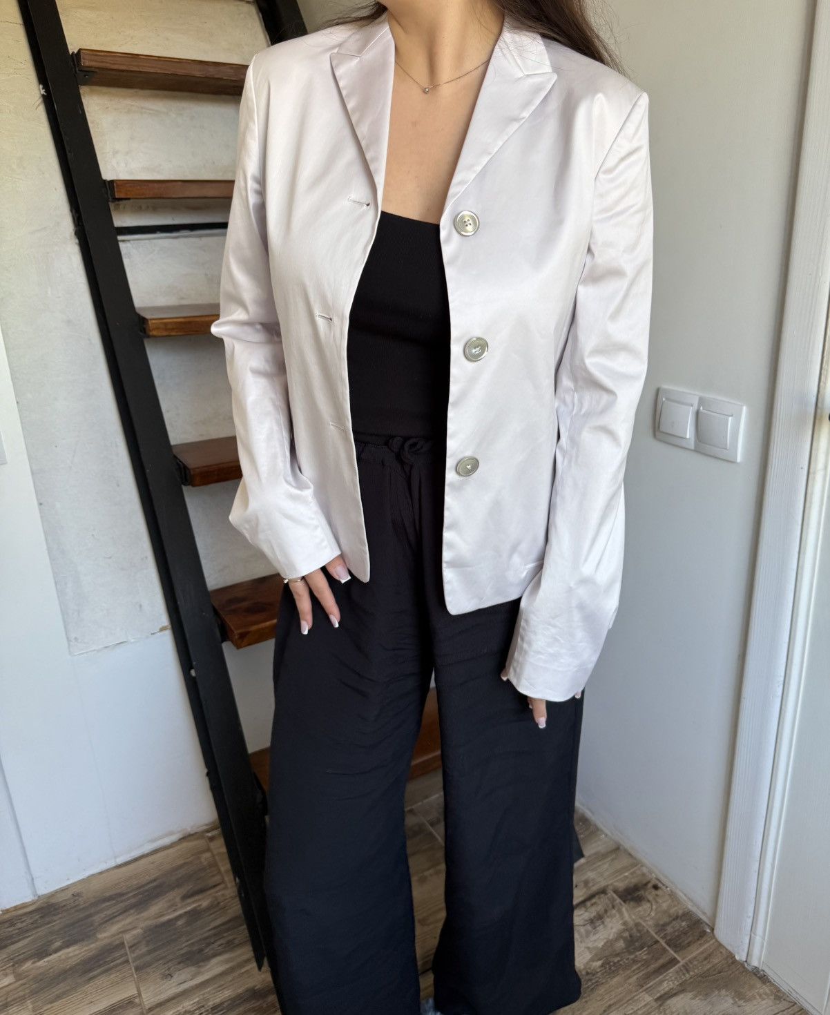 Jil Sander JIL SANDER Lightweight Cotton/Nylon Blazer Jacket Rare Piece Size M / US 6-8 / IT 42-44 - 2 Thumbnail