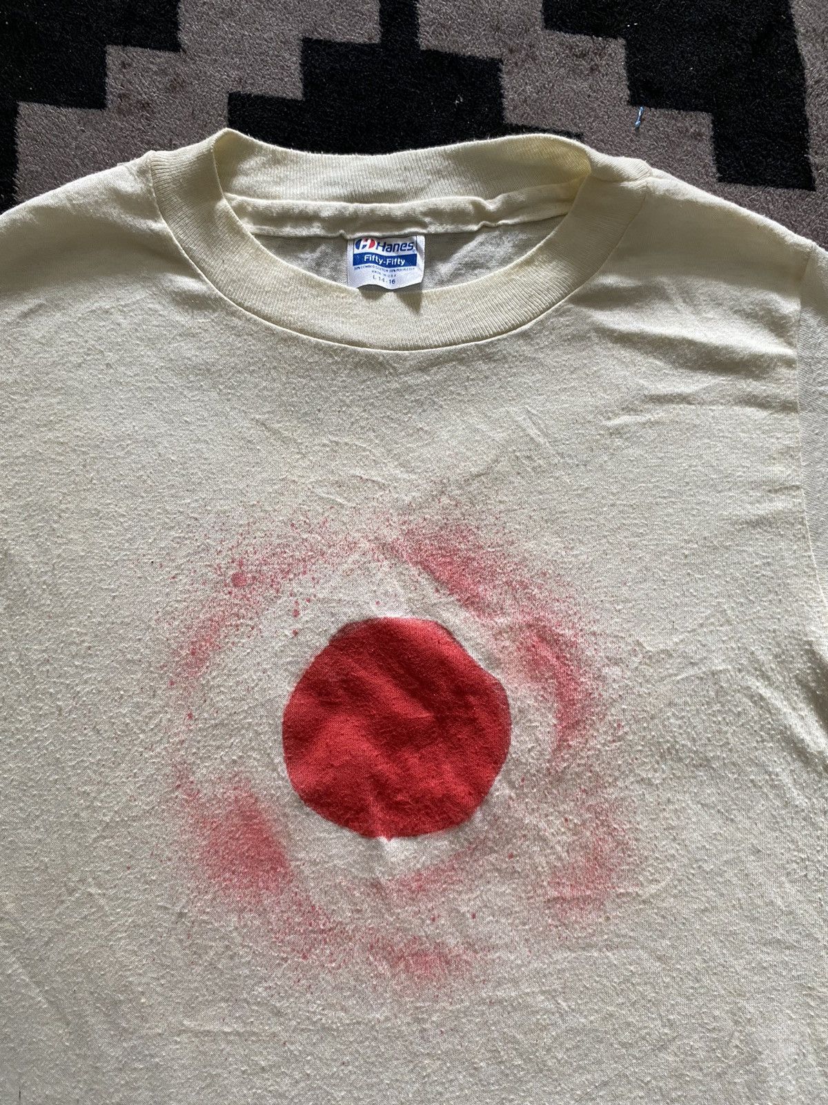 Hanes × Vintage 80s painter tshirt single stitch Size US S / EU 44-46 / 1 - 2 Thumbnail