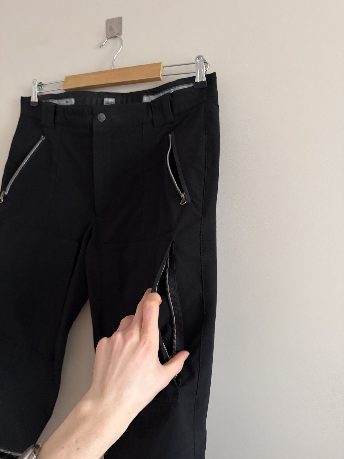 Marithe + Francois Girbaud Vintage Marithe Girbaud Active Zip Panel Pants Size US 34 / EU 50 - 3 Thumbnail