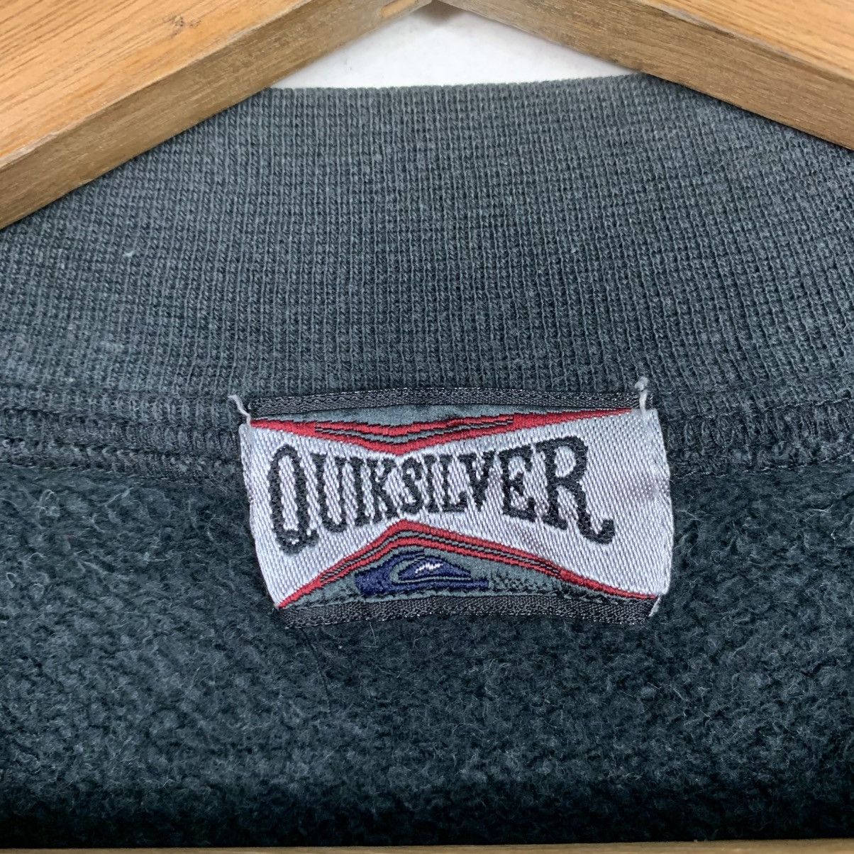 Quiksilver Vintage 90s Quiksilver Small Logo Crewneck Sweatshirt Size US M / EU 48-50 / 2 - 11 Thumbnail