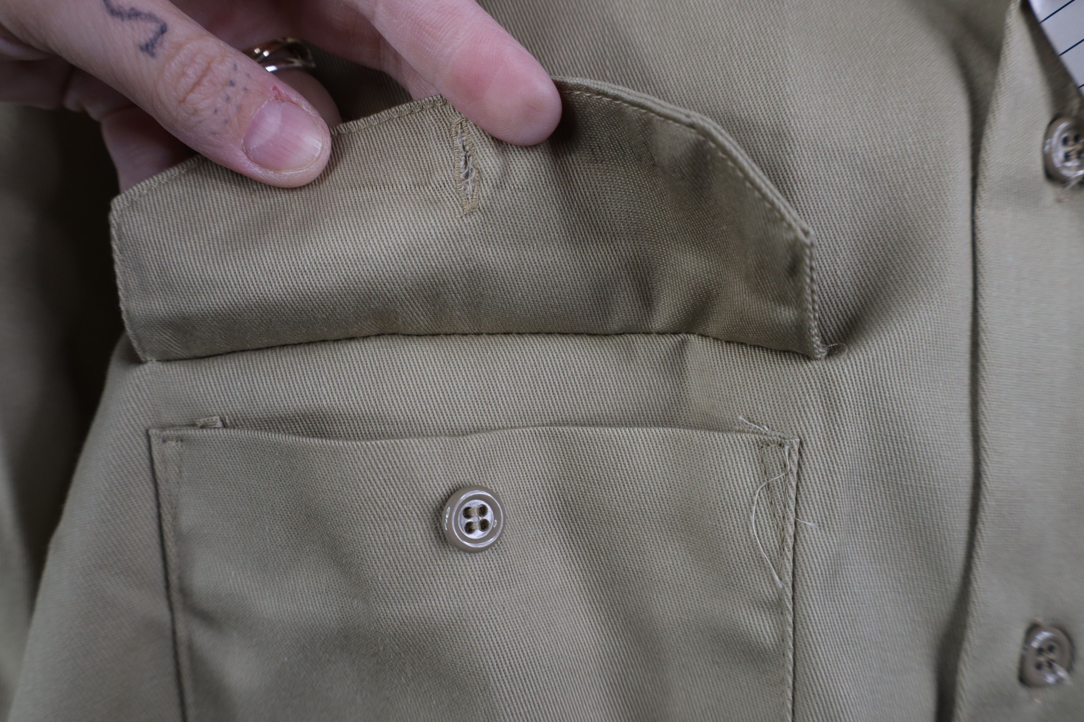Vintage Deadstock Vintage 70s Big Mac Workwear Short Sleeve Shirt Size US L / EU 52-54 / 3 - 5 Thumbnail