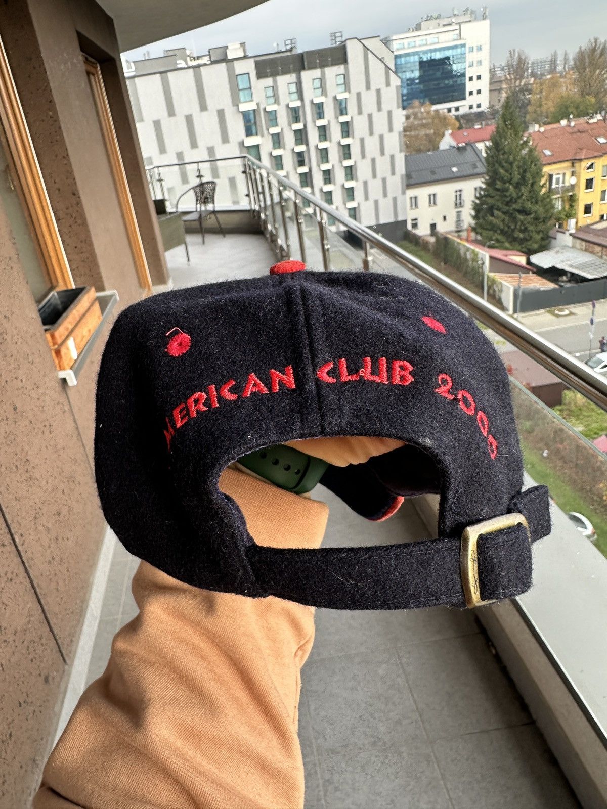 Vintage Hat vintage Insead American club 2000 Size ONE SIZE - 2 Thumbnail