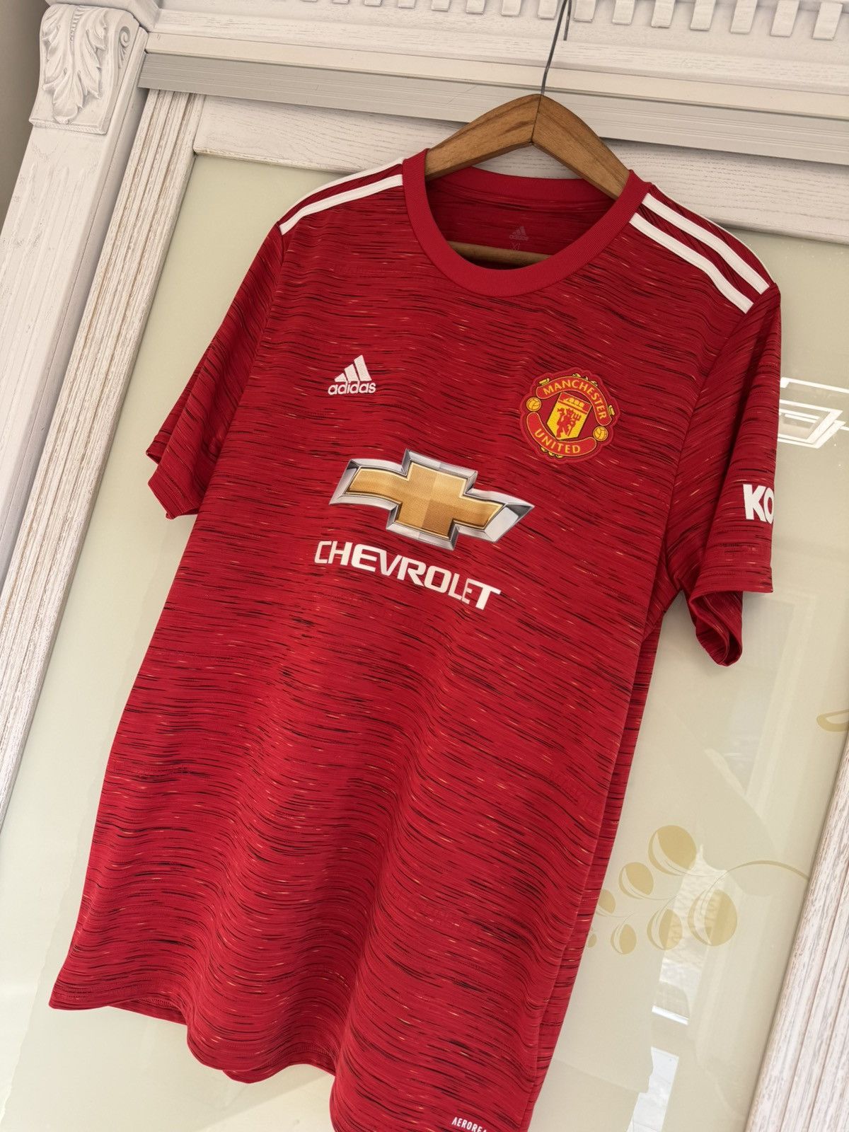 Adidas Manchester United 2020-2021 Home Soccer Jersey Football Kit Size US XL / EU 56 / 4 - 3 Thumbnail