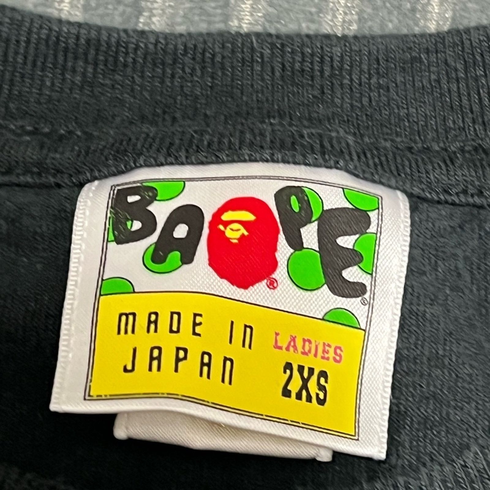 Bape AAPE by A Bathing Ape Womens Black Pullover T-Shirt Size XXS Size XXS / US 00 / IT 34 - 5 Thumbnail