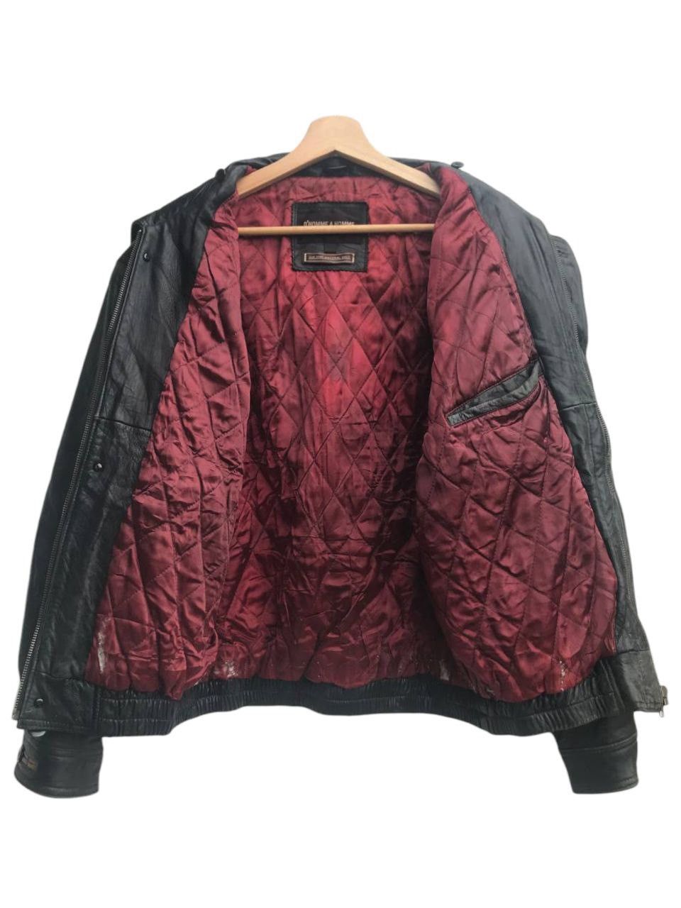 Leather Vintage D’homme A Homme Leather Jacket Size US L / EU 52-54 / 3 - 4 Thumbnail