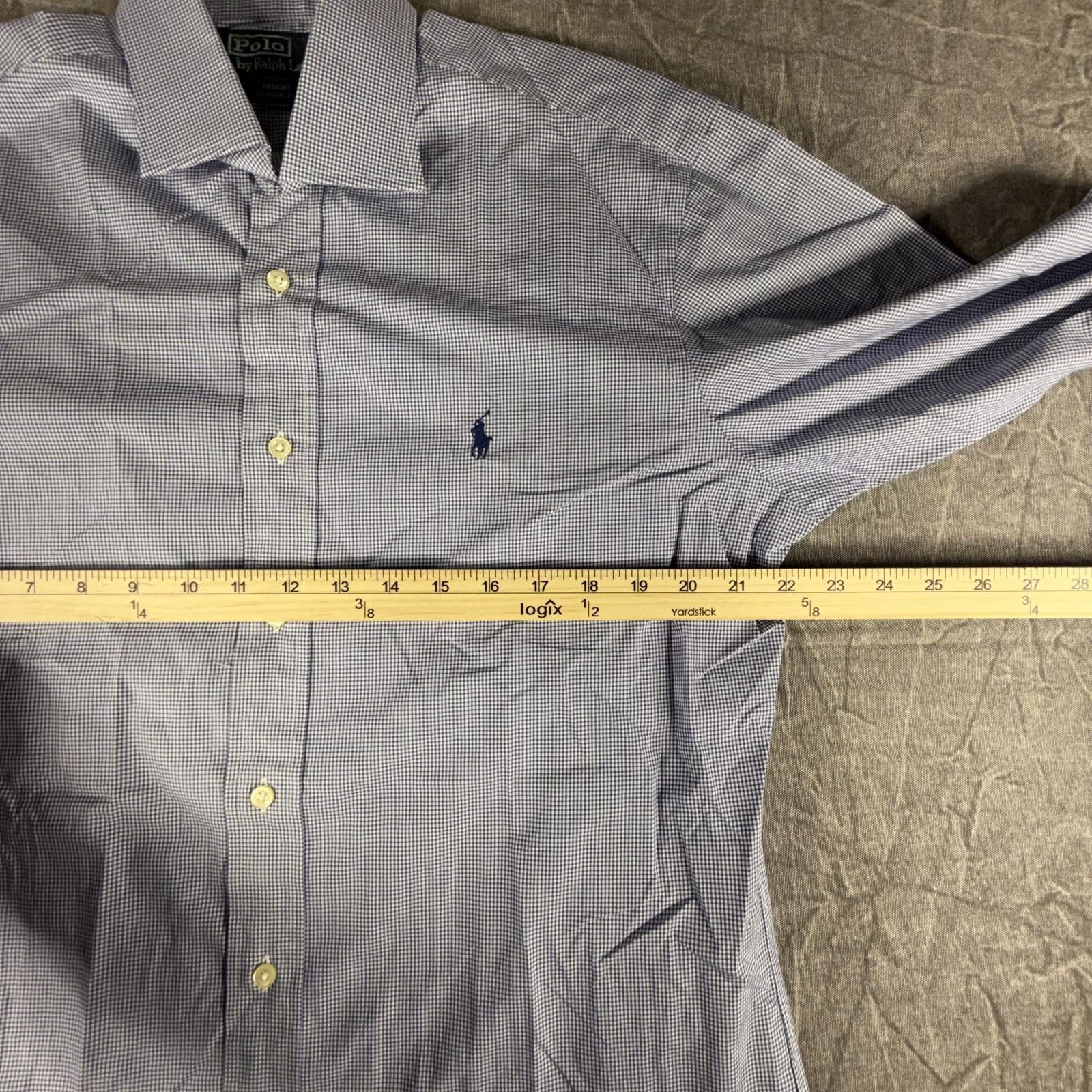 Polo Ralph Lauren Ralph Lauren Shirt Men's 15 1/2 Blue Regent Classic Fit Size US M / EU 48-50 / 2 - 3 Thumbnail