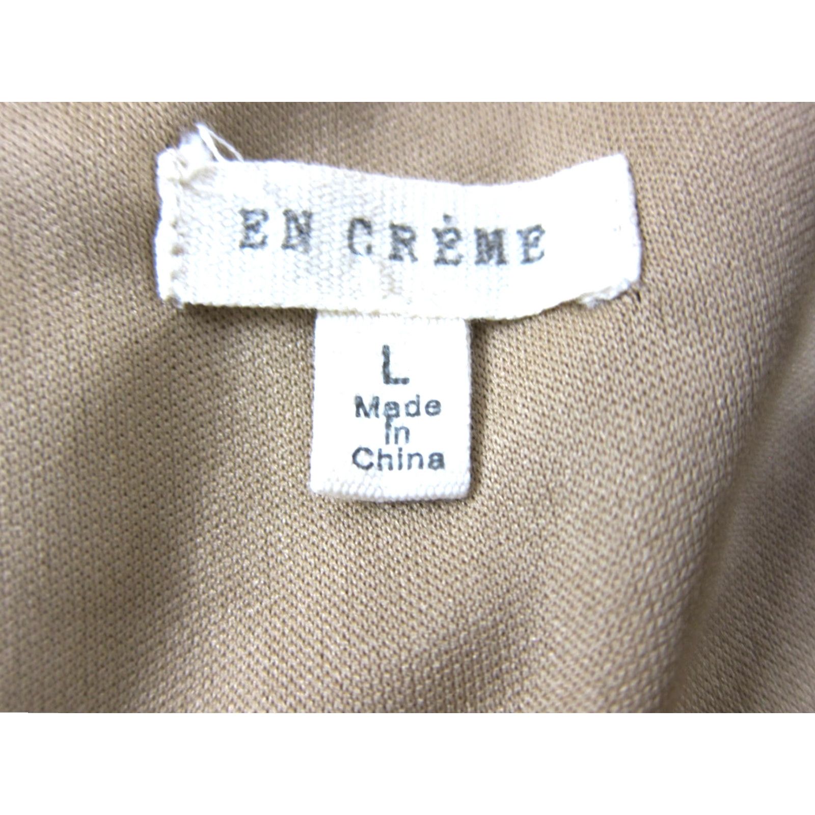 Vintage En Crème Jumpsuit Women L Polka Dot Pocket Wide-Leg Capri One-Piece Brown Black Size 36" / US 14 / IT 50 - 3 Thumbnail