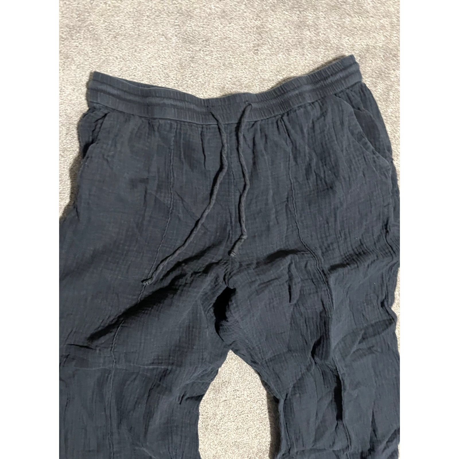 J.Crew J.CREW Sweatpants Women's Black Large Pants Adult L BH799 US Size L Regular Fit Size 36" / US 14 / IT 50 - 2 Thumbnail
