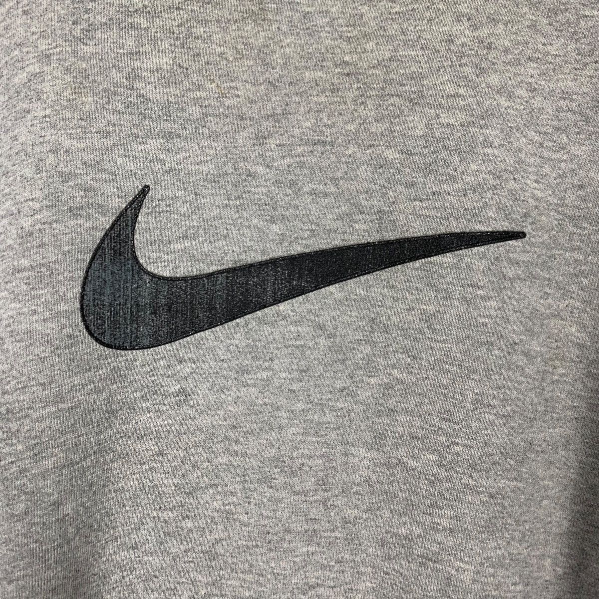 Nike 90's NIKE Center Big Swoosh Logo Sweatshirts #2268-C100 Size US XL / EU 56 / 4 - 10 Thumbnail
