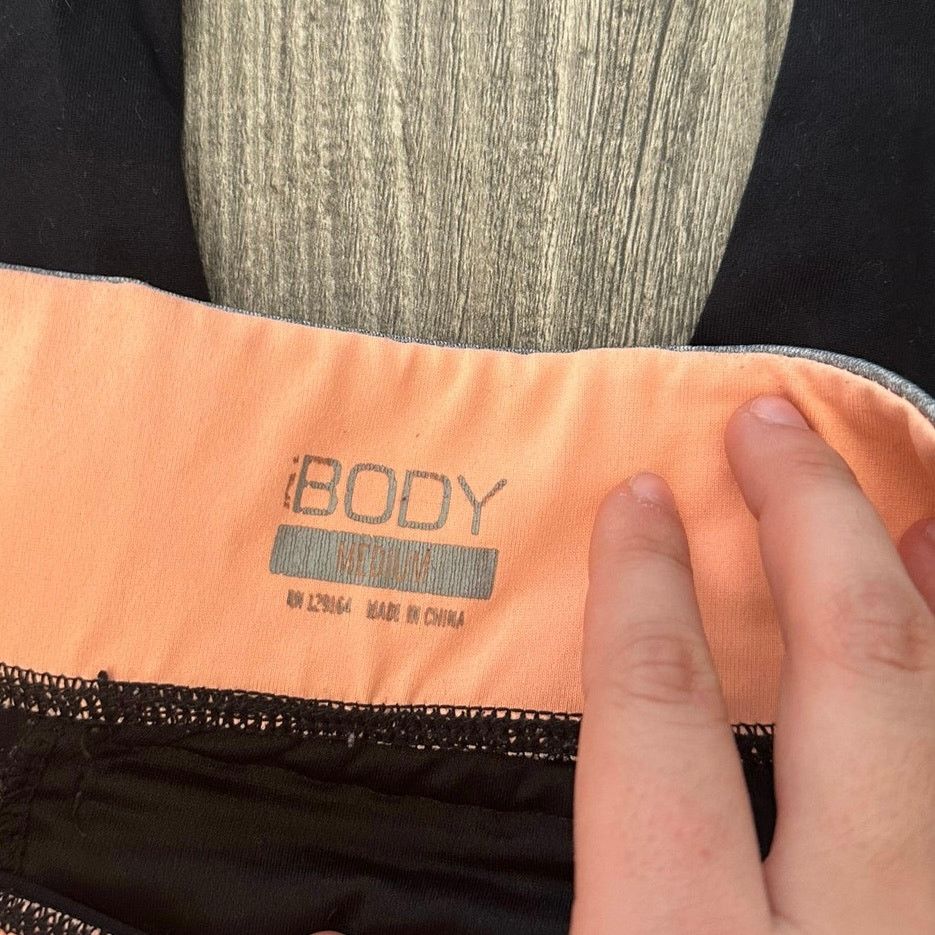 Other ibody black orange gray capri leggings Size 28" / US 6 / IT 42 - 3 Thumbnail