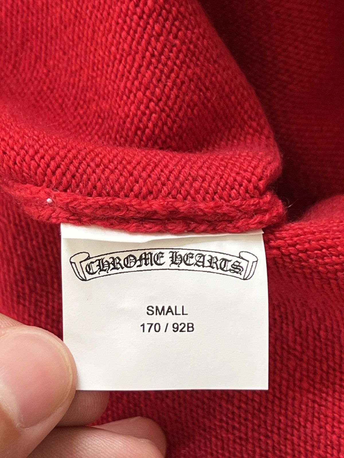 Chrome Hearts Chrome Hearts Cashmere Triple Patch Zip-up Hoodie Size US S / EU 44-46 / 1 - 10 Thumbnail