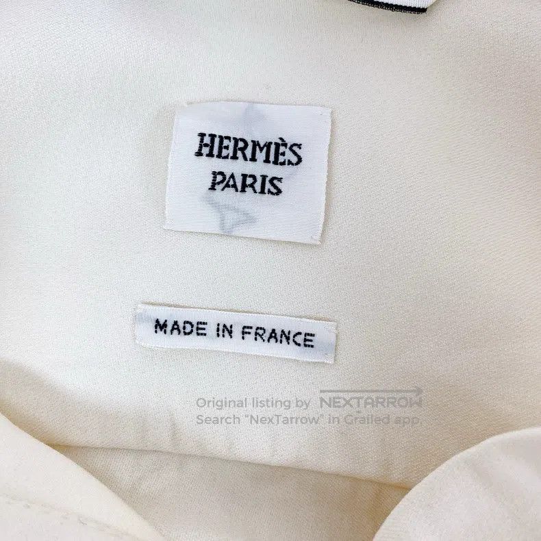 Hermes Hermes White coat Size XXS / US 00 / IT 34 - 7 Thumbnail