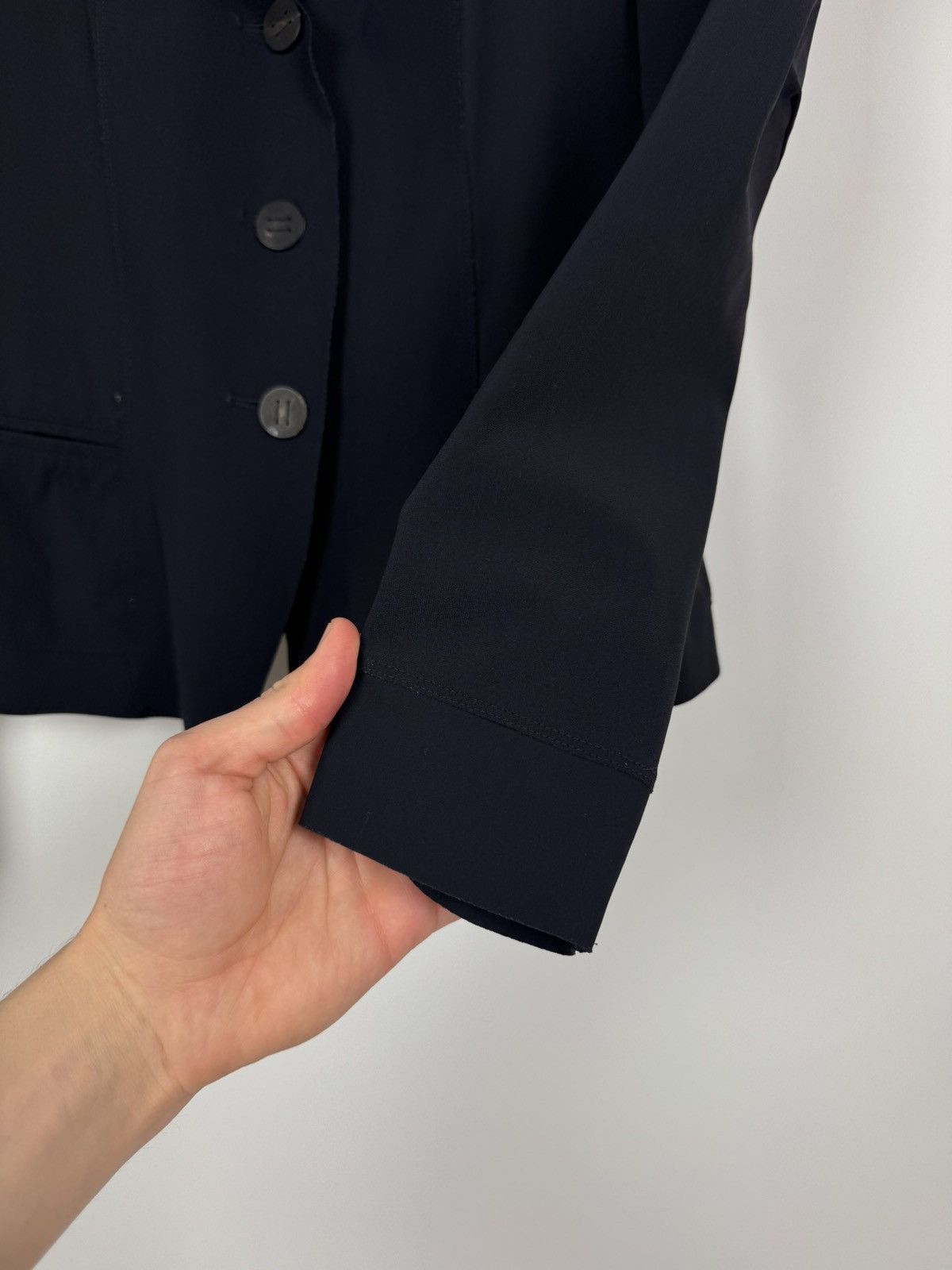 Marithe + Francois Girbaud Marithe + Francois Girbaud Nylon Classic Women’s Blazer Size M / US 6-8 / IT 42-44 - 9 Thumbnail