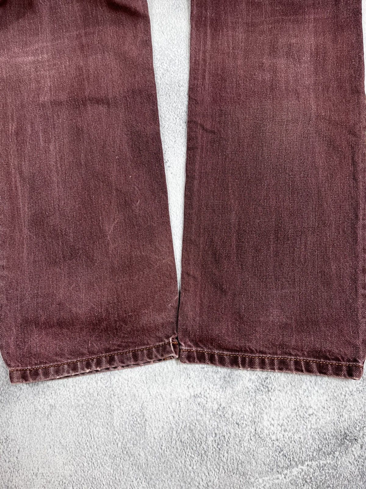 Japanese Brand × Vintage Vintage Y2K washed faded denim jeans streetwear size 34 Size US 34 / EU 50 - 3 Thumbnail