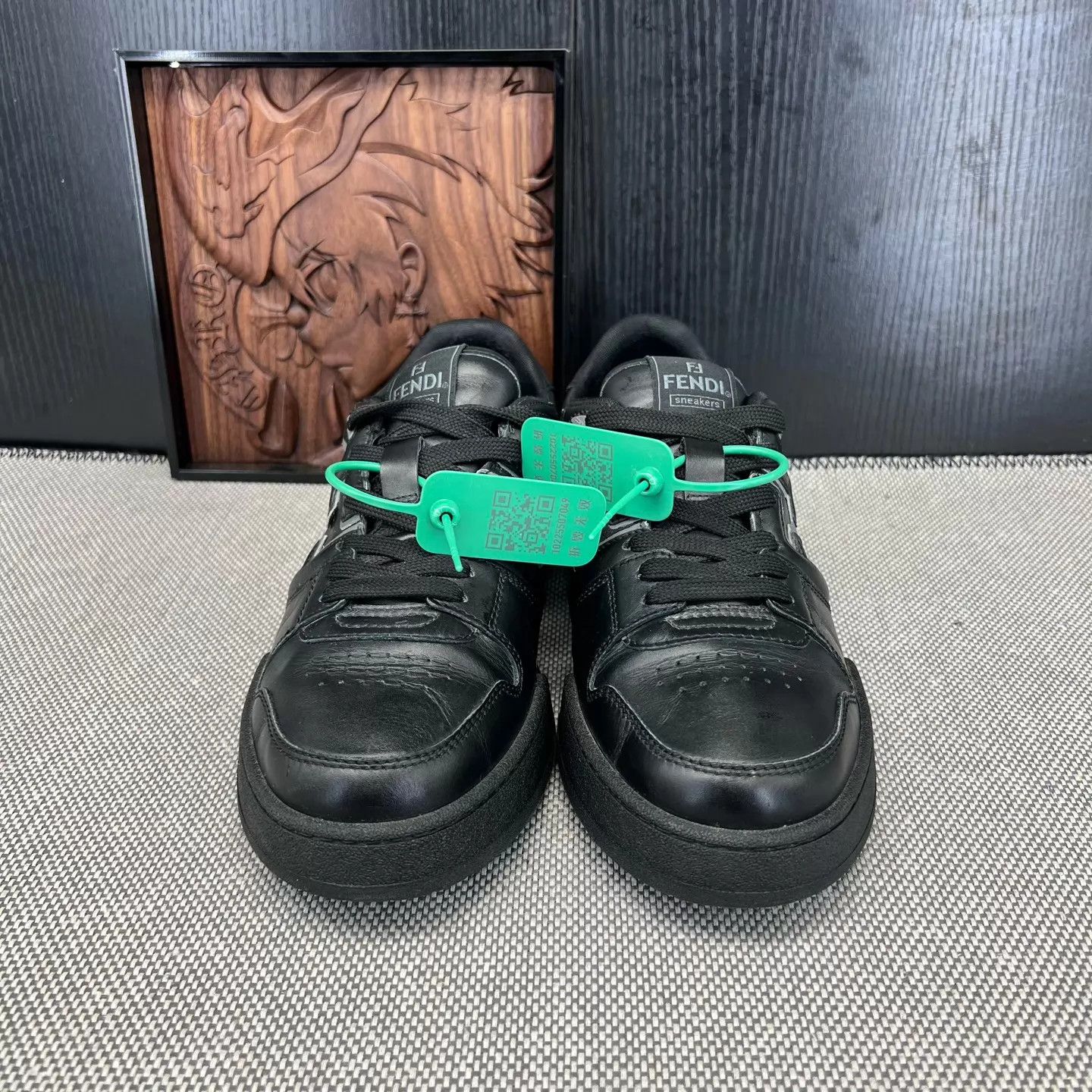 Fendi Fendi Match Black Sneaker US9/EU43 Worn Few Times Size US 10 / EU 43 - 2 Thumbnail