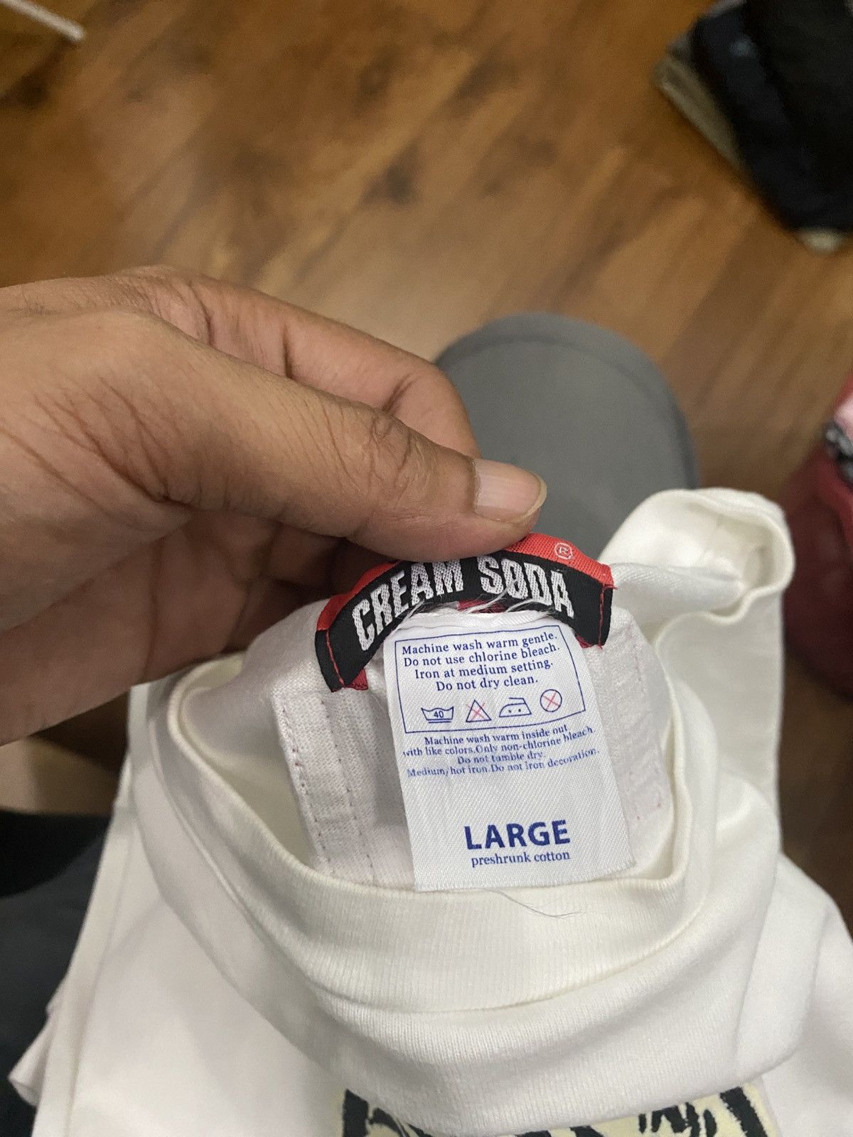 Japanese Brand Vintage Cream Soda X Pink Dragon Rocakbilly Garage T Shirt Size US L / EU 52-54 / 3 - 8 Thumbnail