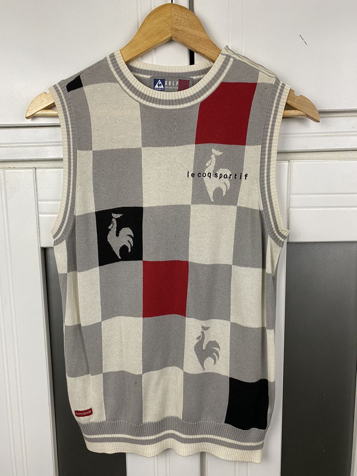 Japanese Brand × Le Coq Sportif ✅️Vintage Lecoq Sportif Knit Size US M / EU 48-50 / 2 - 1 Thumbnail