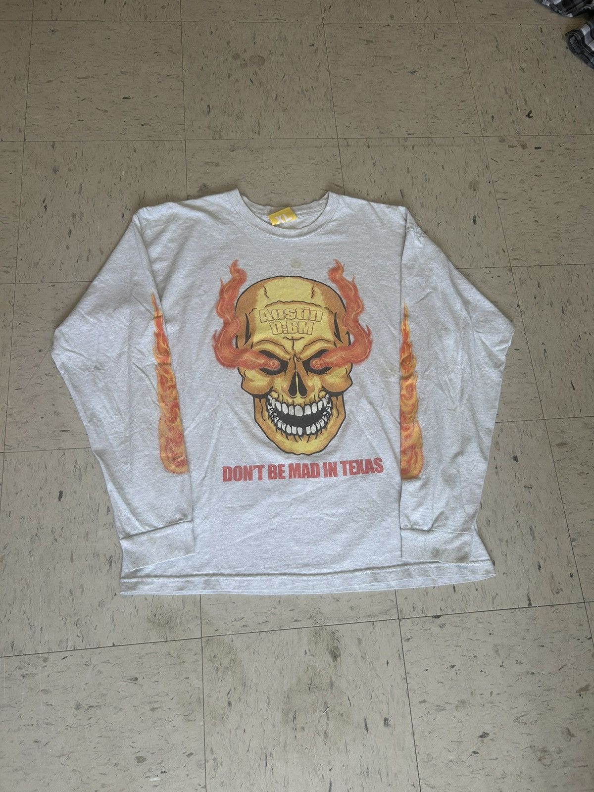 WWE GRAIL Y2K Stone Cold Steve Austin D:BM 3:16 WWE Skull Flame Size US XL / EU 56 / 4 - 1 Thumbnail