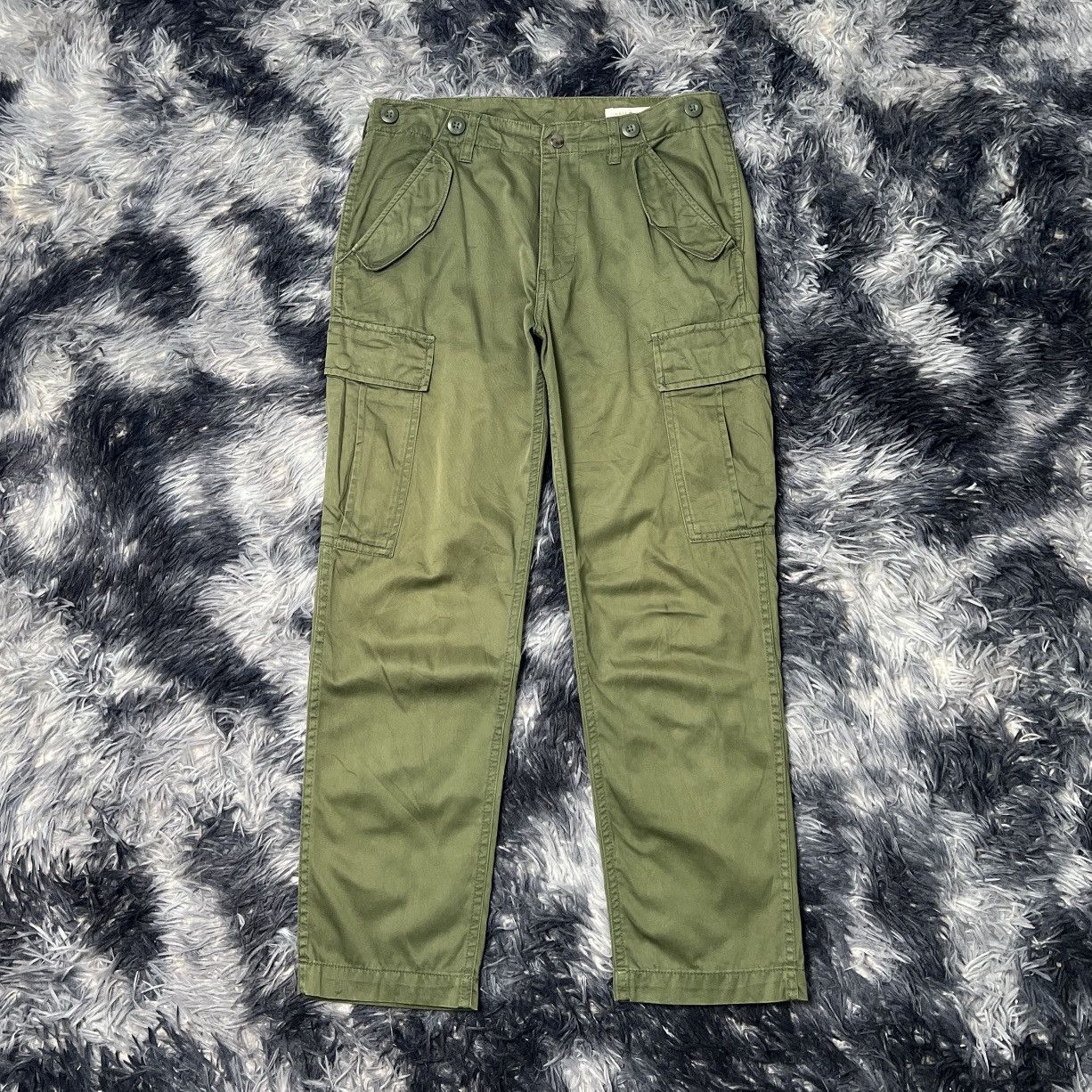 Japanese Brand Grass Water Cargo Pants Size US 29 - 1 Thumbnail