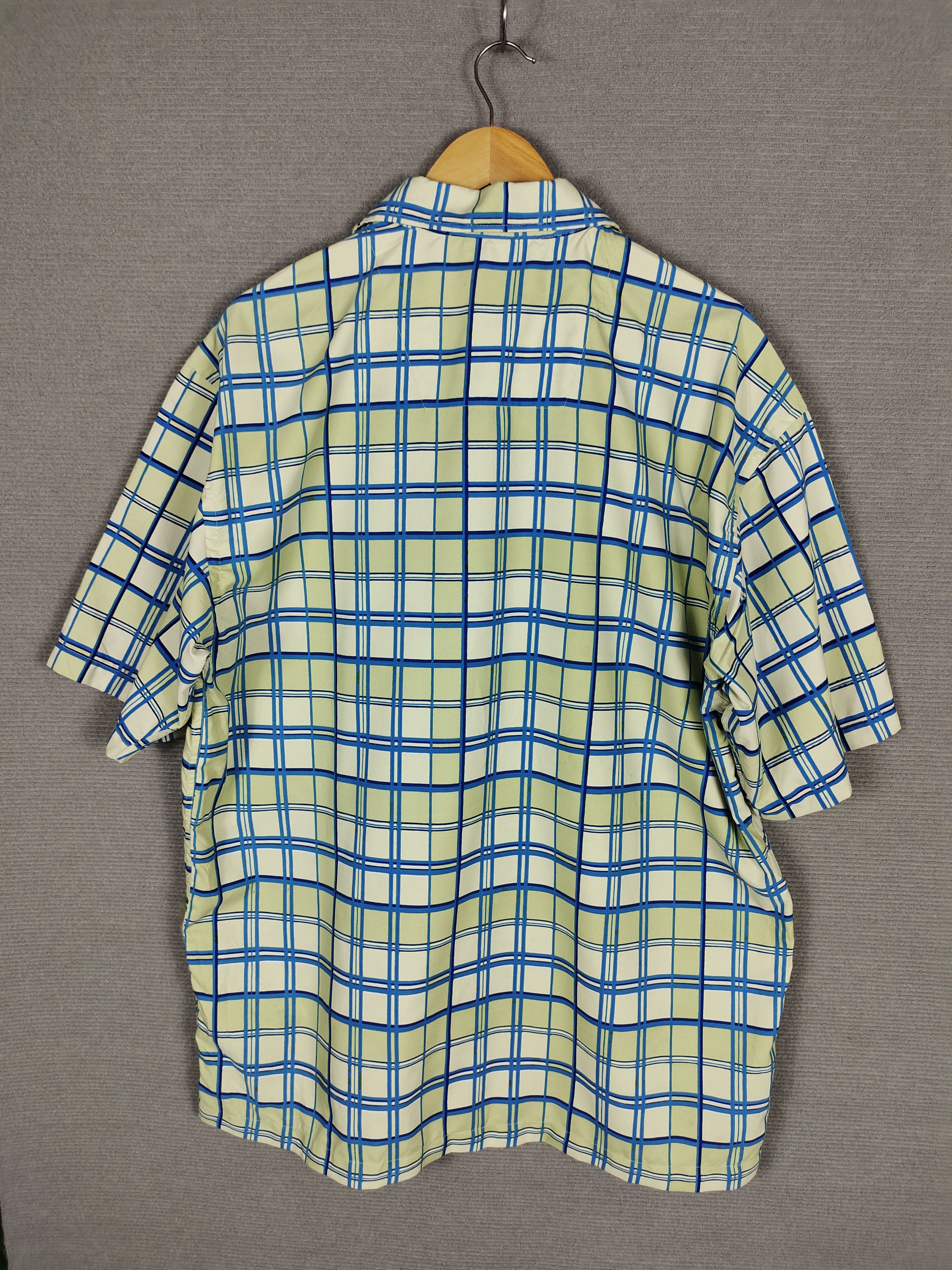 Vintage Vintage Y2k Hip Hop Graviti Baggy Checkered Shirt Jnco Size US XXL / EU 58 / 5 - 9 Thumbnail