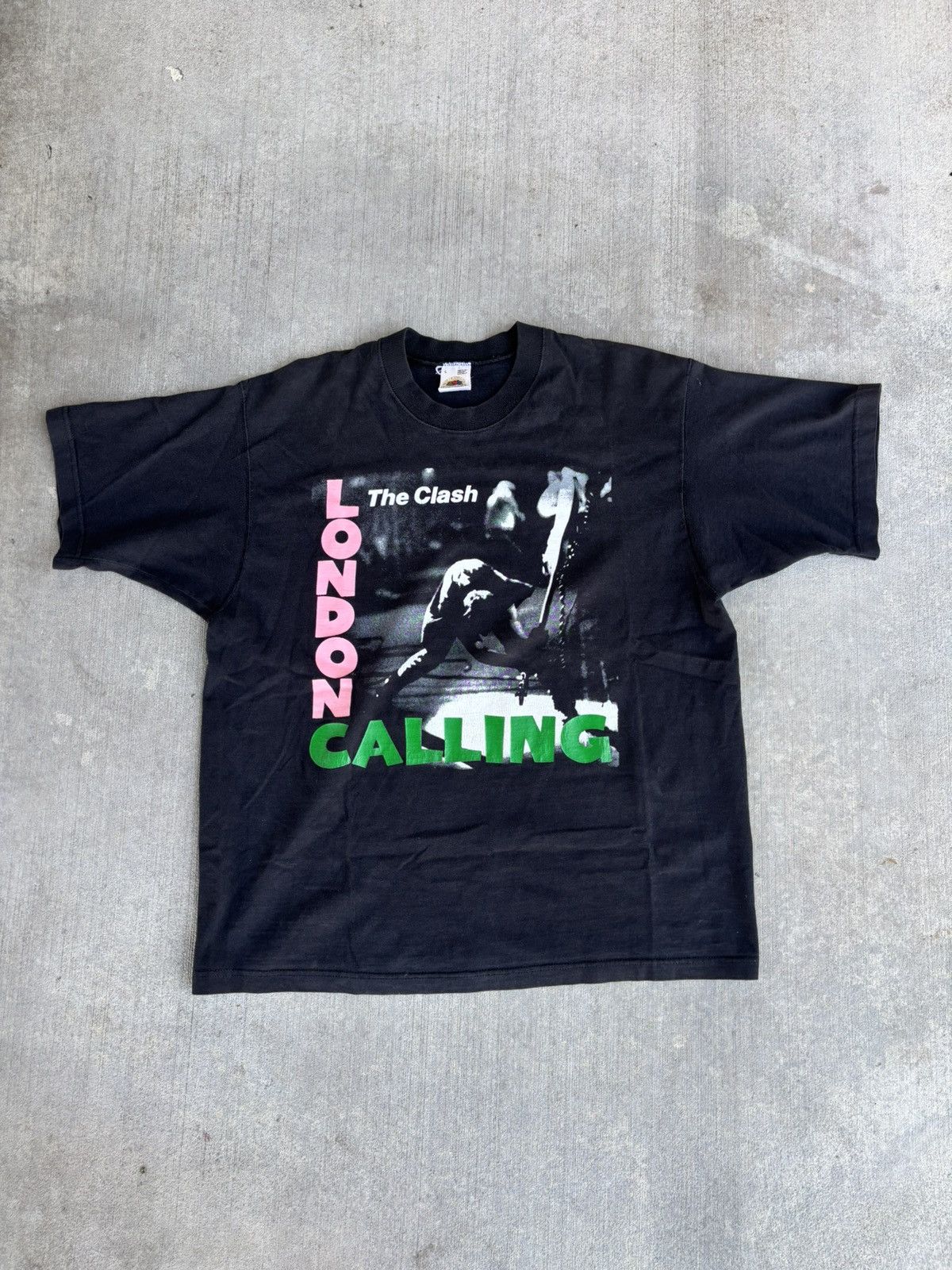 Band Tees Vintage 90s The Clash T Shirt Size US L / EU 52-54 / 3 - 1 Thumbnail