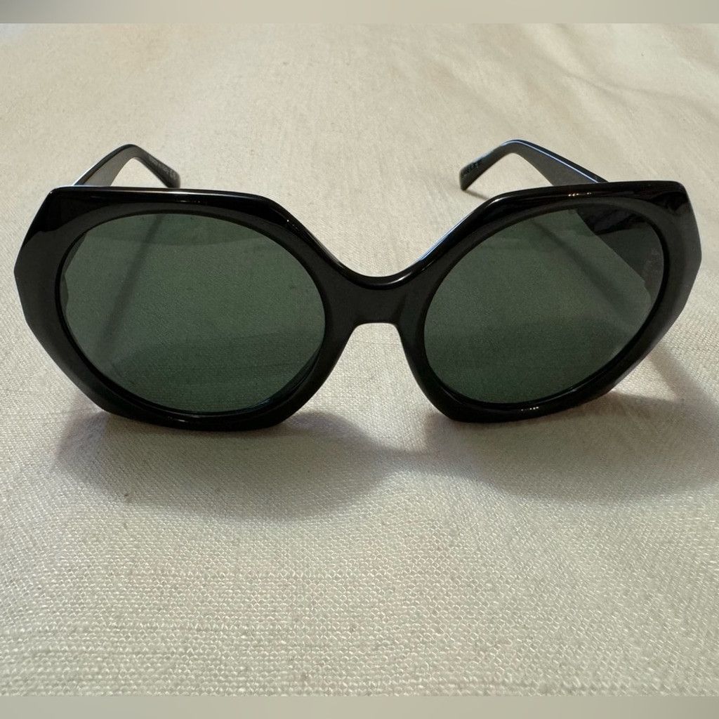 VonZipper VonZipper | Women’s Buelah Round Sunglasses | Black on Black Size ONE SIZE - 1 Thumbnail